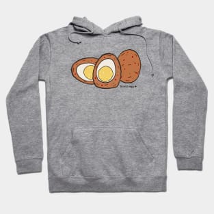 Scotch Egg Food Art Drawing Hoodie